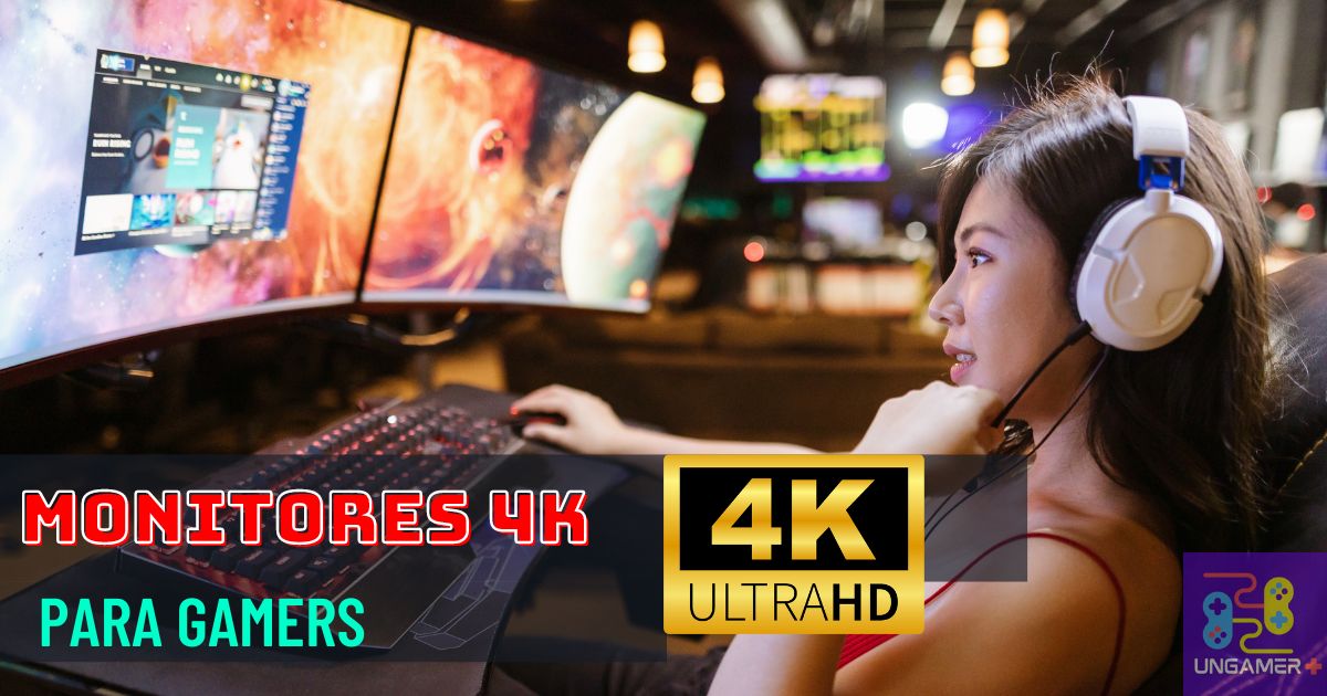 mejores monitores 4K para gamers